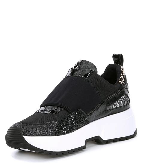 mk sneakers black